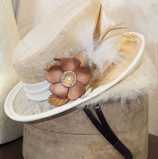 She’s Creating Beautiful Hats