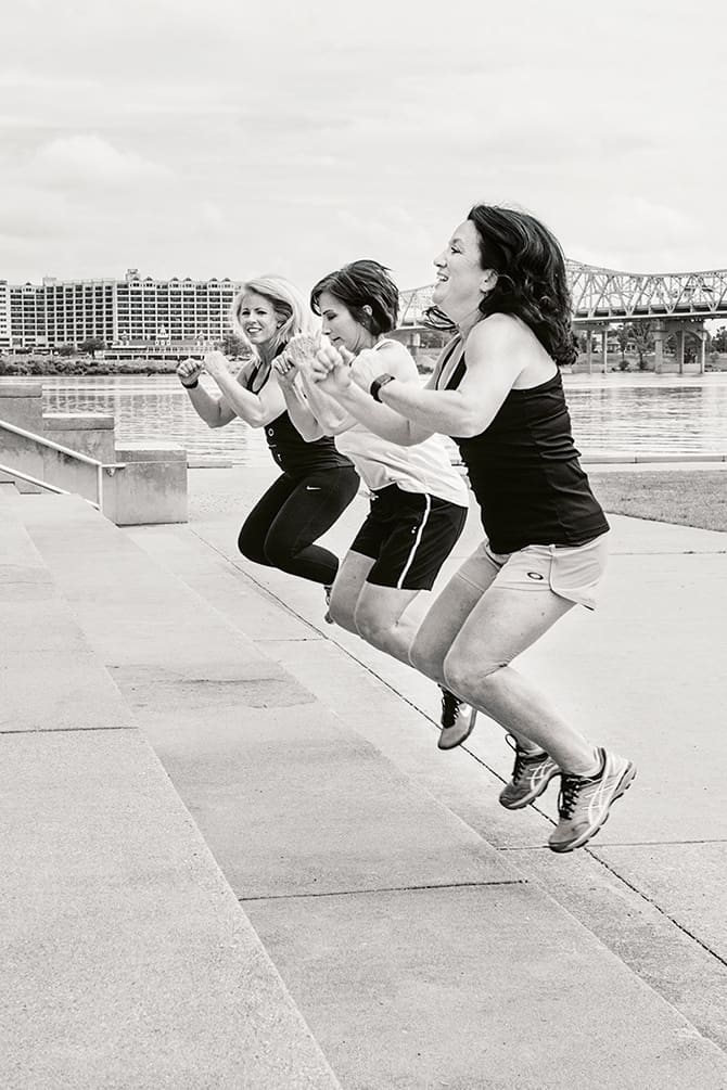 Best Bodies & Friends: Jo-Leigh Bass, Ann Simms, Melissa Doggett