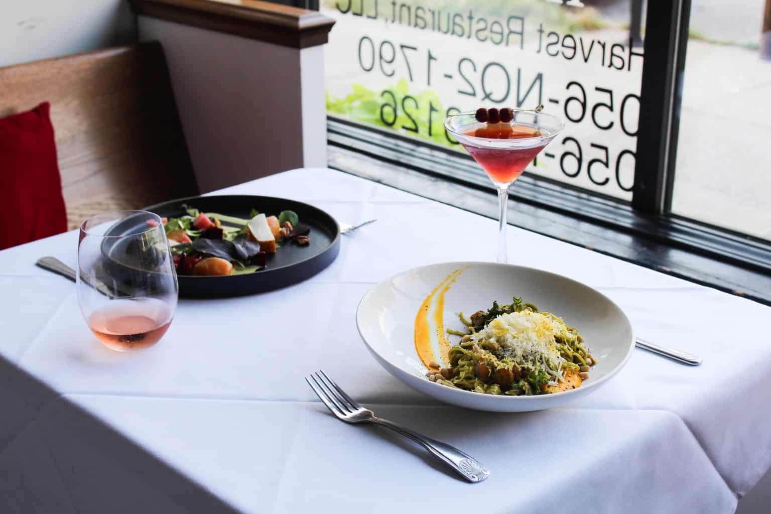 Enjoy Dinner at Harvest Restaurant