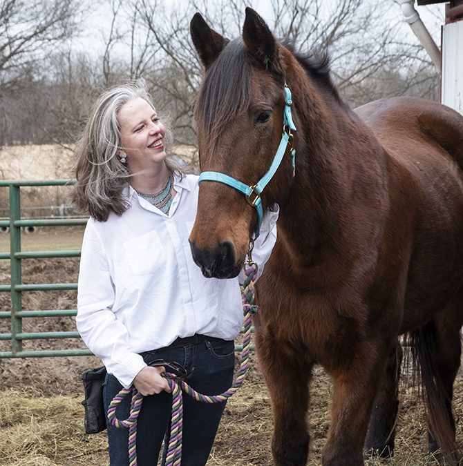 She Rescued a Horse!