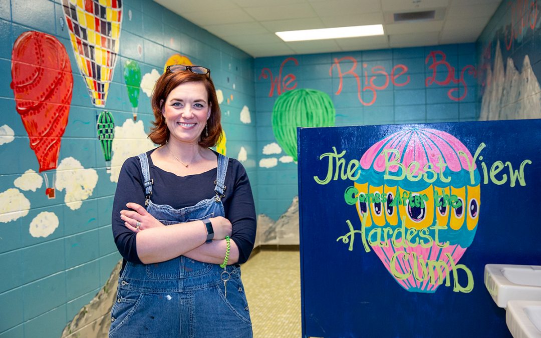 A Brush of Encouragement