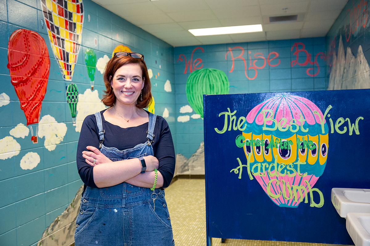 A Brush of Encouragement