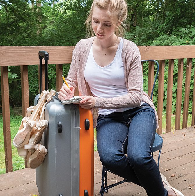 Annie Honebrink-Menser Takes a Leap