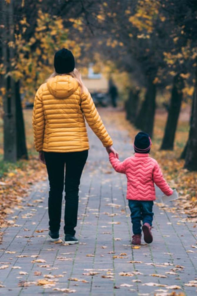 Family Walks Help Bring Out The Talks