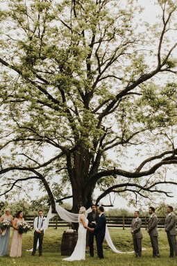 This Couple’s Spin on a Rustic Farmland Wedding