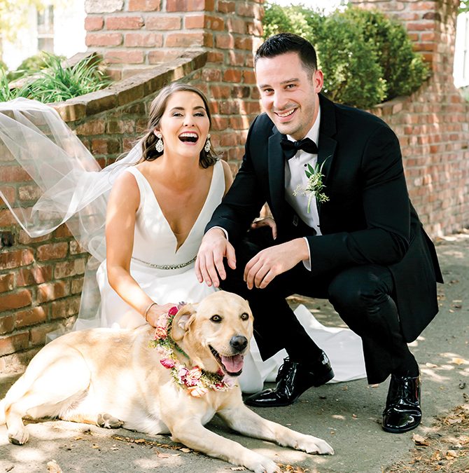 This Rustic Chic Wedding Ended With a Honeymoon to Switzerland