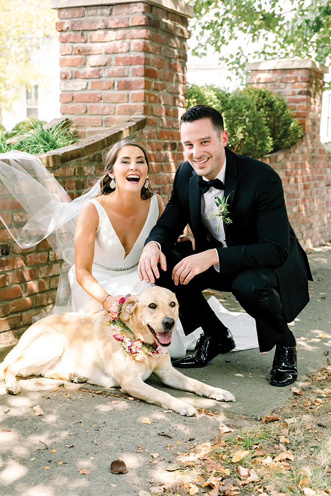 This Rustic Chic Wedding Ended With a Honeymoon to Switzerland