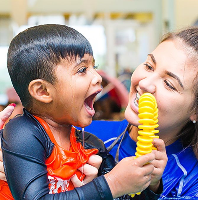 Win Swimming Lessons With Aqua-Tots!