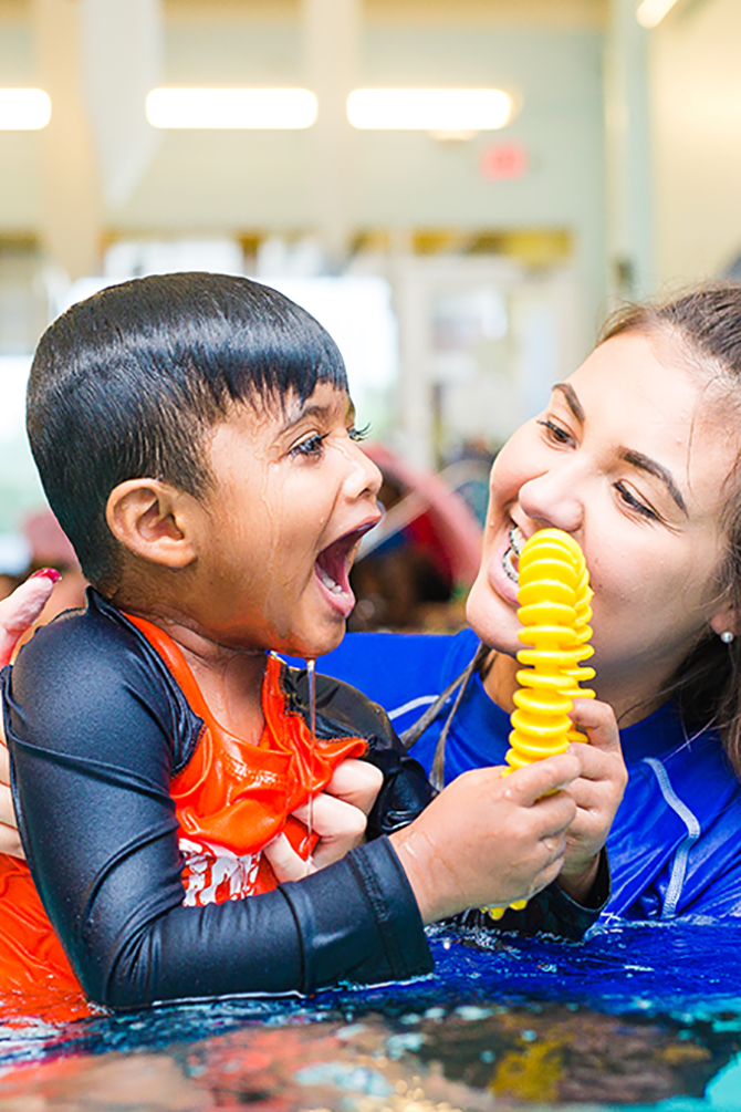 Win Swimming Lessons With Aqua-Tots!