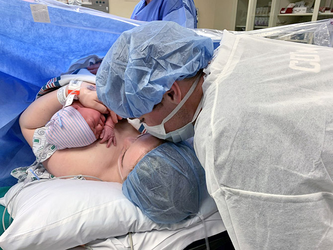 Giving Birth in a Pandemic: How She Found the Positives