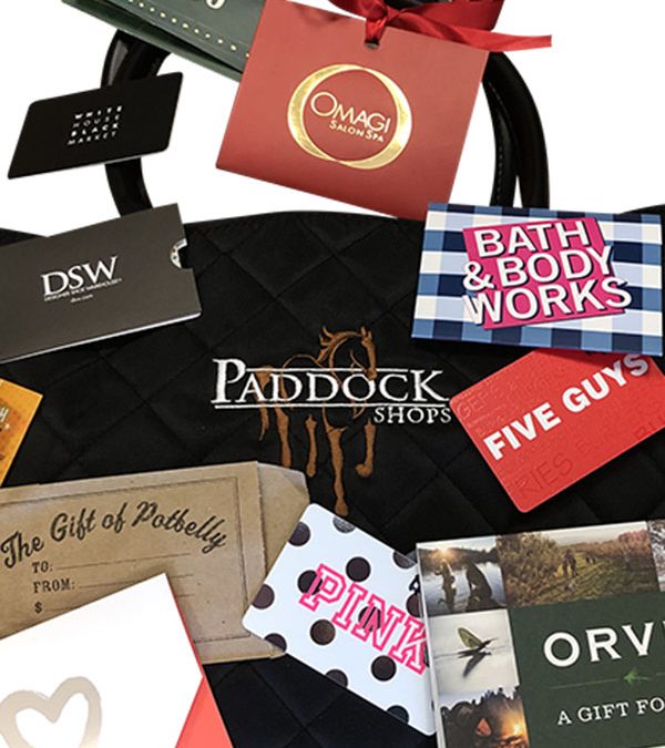Win $250 Worth of Gift Cards to the Paddock Shops!
