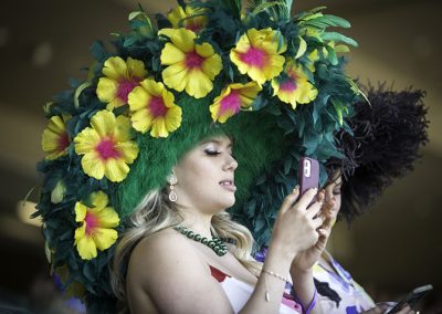 Big fashion statements in the clubhouse level.