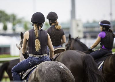 Women working on the backside are a small, select group.