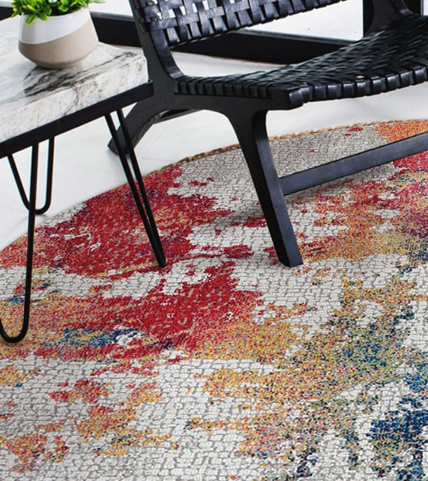 Enter to Win a Turkish Jewel Tone Contemporary Rug from Khazai Rugs!